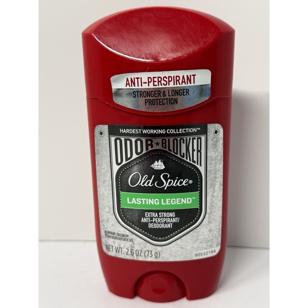 New Rare Old Spice Odor Blocker Lasting Legend Antiperspirant Discontinued